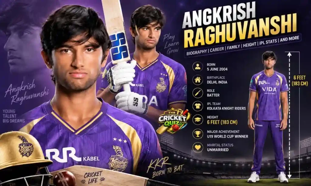 angkrish raghuvanshi height