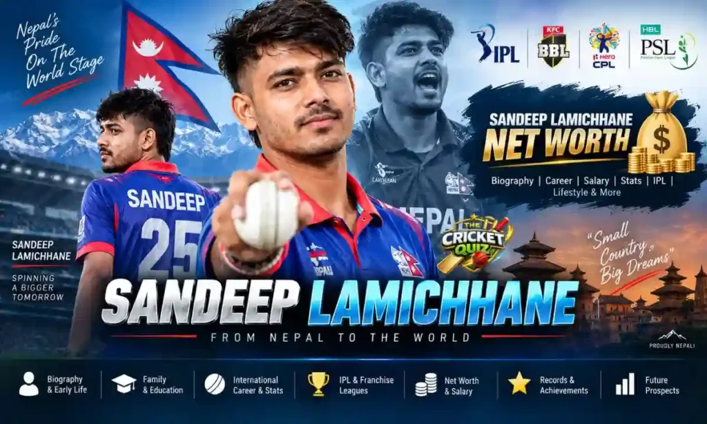 sandeep lamichhane net worth