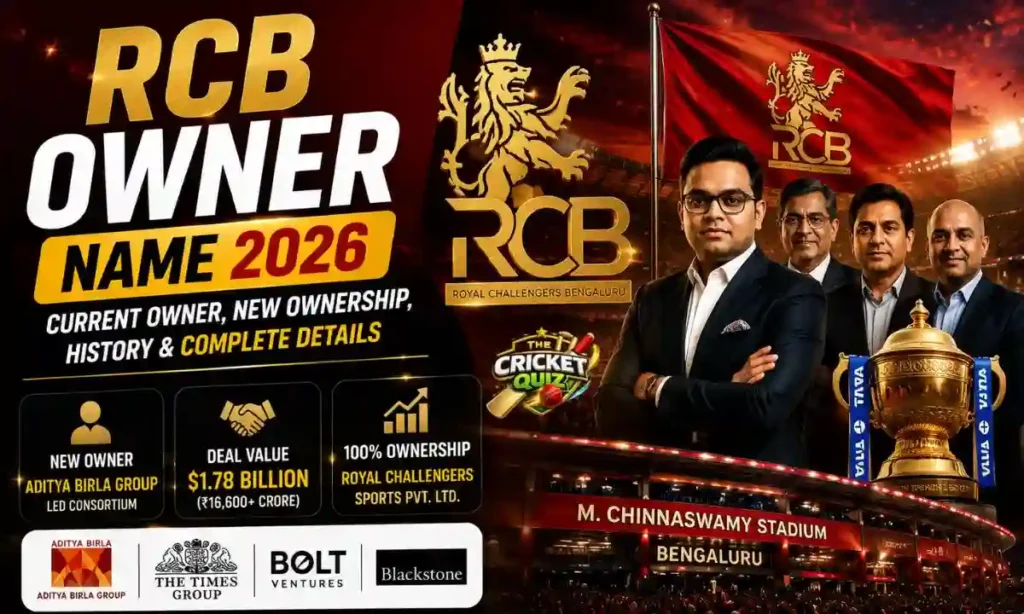 RCB Owner Name 2026