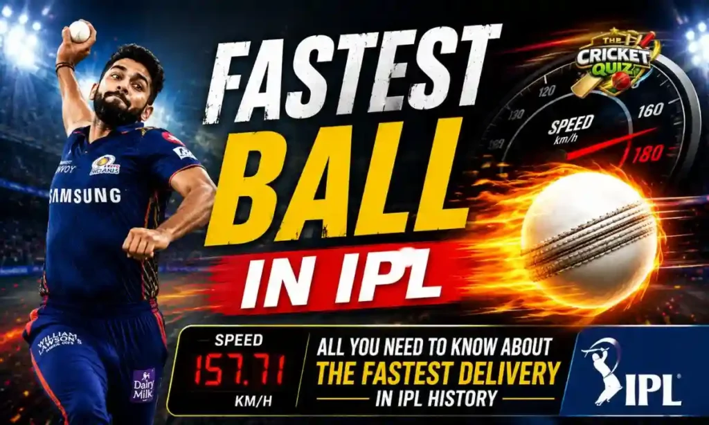 fastest ball in ipl