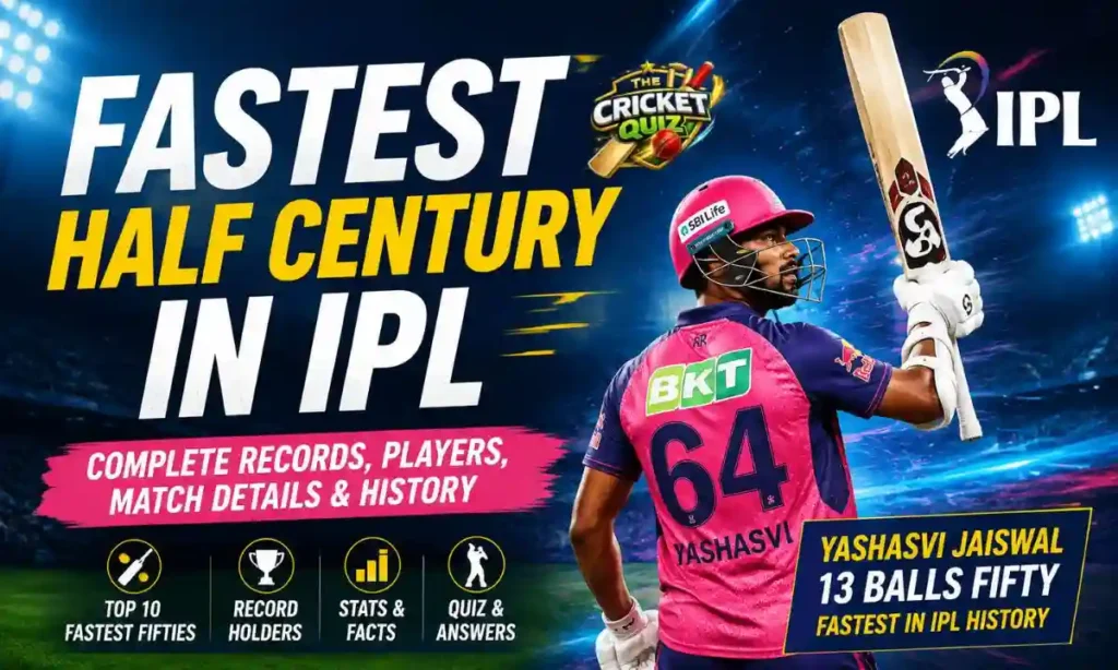 fastest half century in ipl