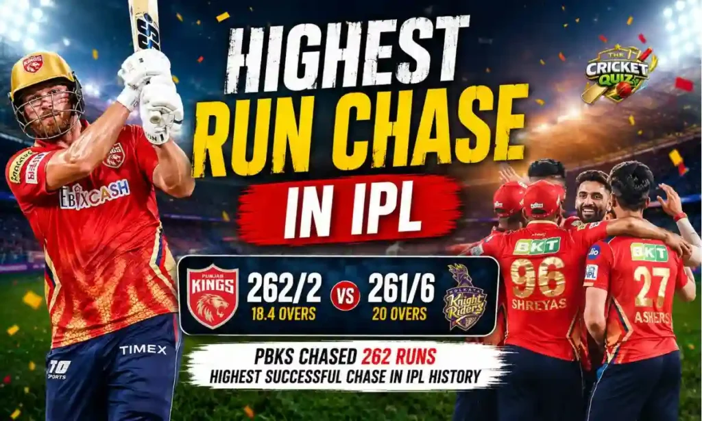 highest run chase in ipl