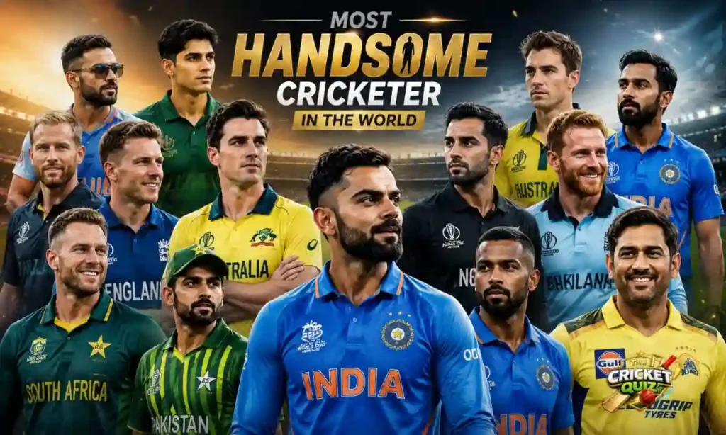 most handsome cricketer in the world