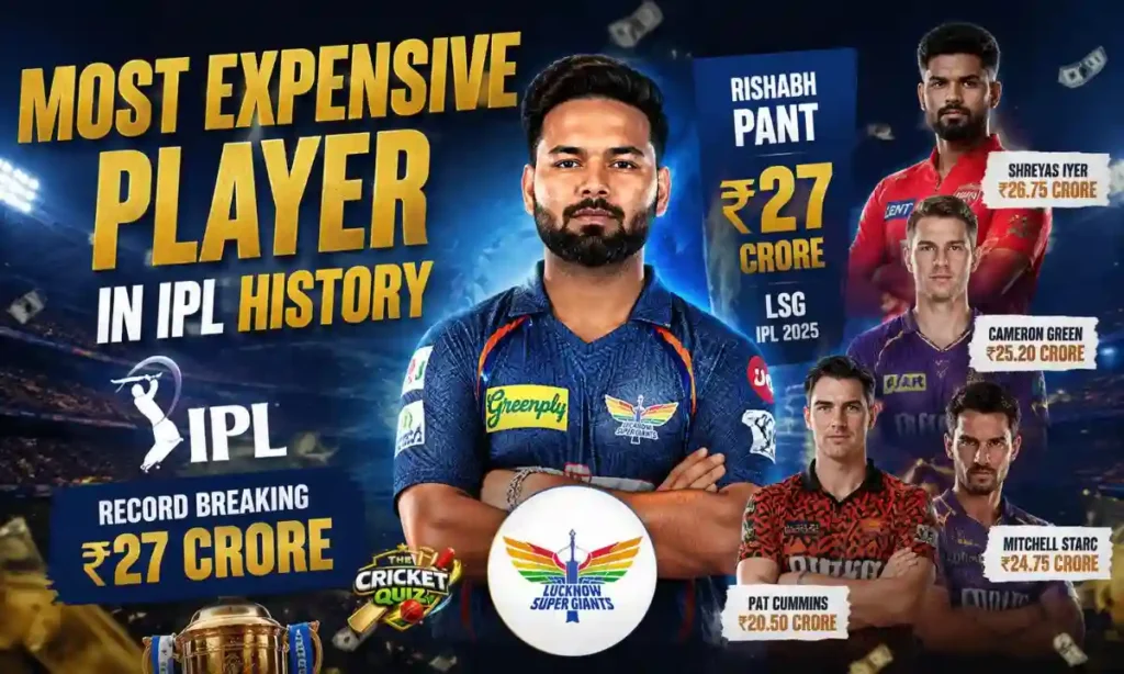 most expensive player in ipl history